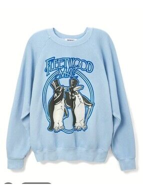 Fleetwood Mac Penguin Graphic Crewneck (L)